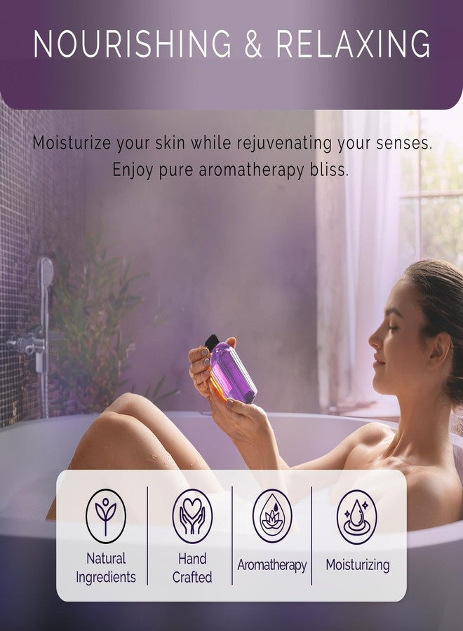 BOOTLEG BATH - Lavender Bath Oil with Marula, Rosehip, and Jojoba Oils, Chamomile Extract, and 100% Pure Natural Essential Oil, Great Stocking Stuffer or Gift, 4oz, for Men and Women, Made in USA - Image 4